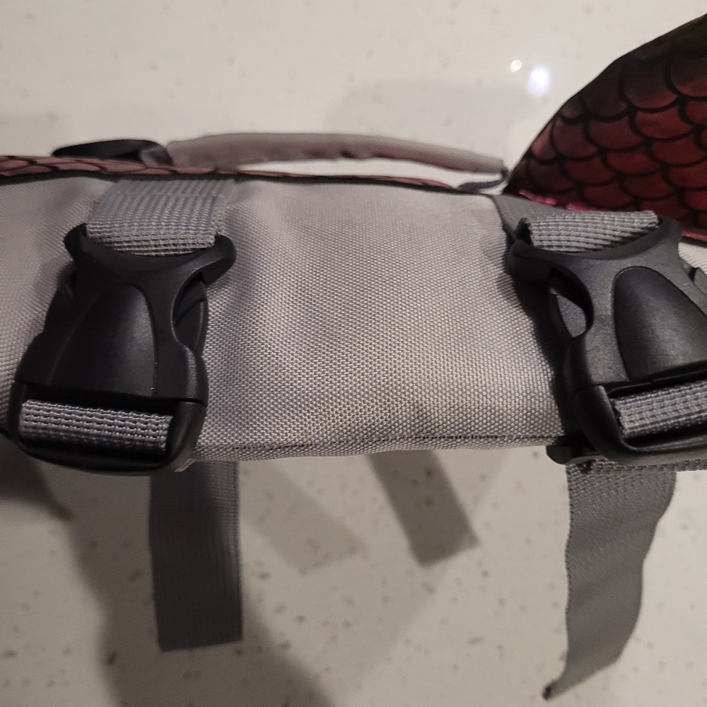 Dog Life Jacket, Pet Floatation Vest Reflective Swimsuit Size M - Picture 7 of 9